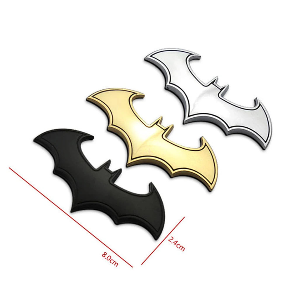 Emblema Metálico 3D Bat