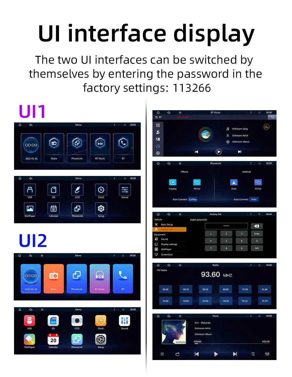 SmartDrive Car Multimedia Screen