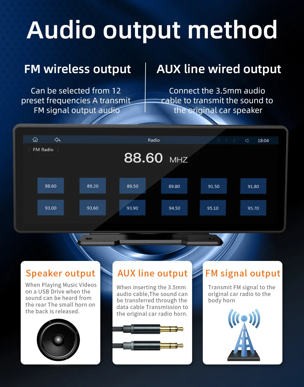 SmartDrive Car Multimedia Screen