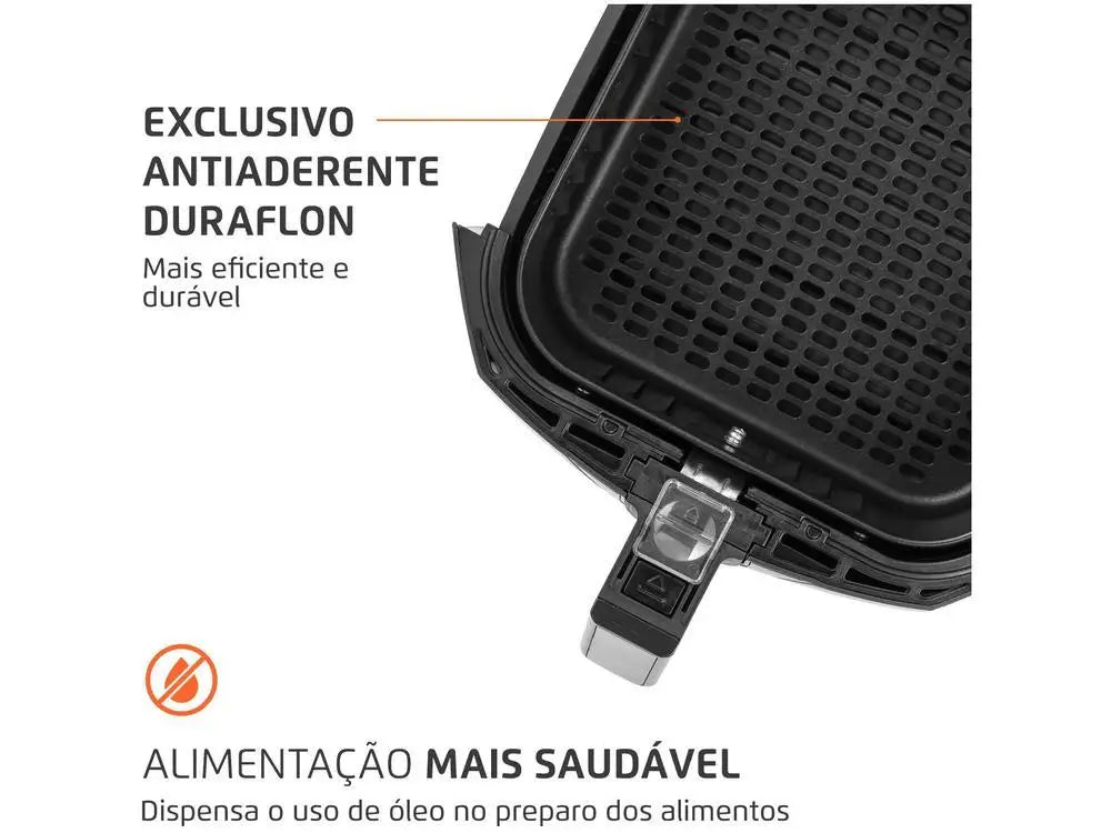 Air Fryer Mondial 4L Preta com Timer - 110V